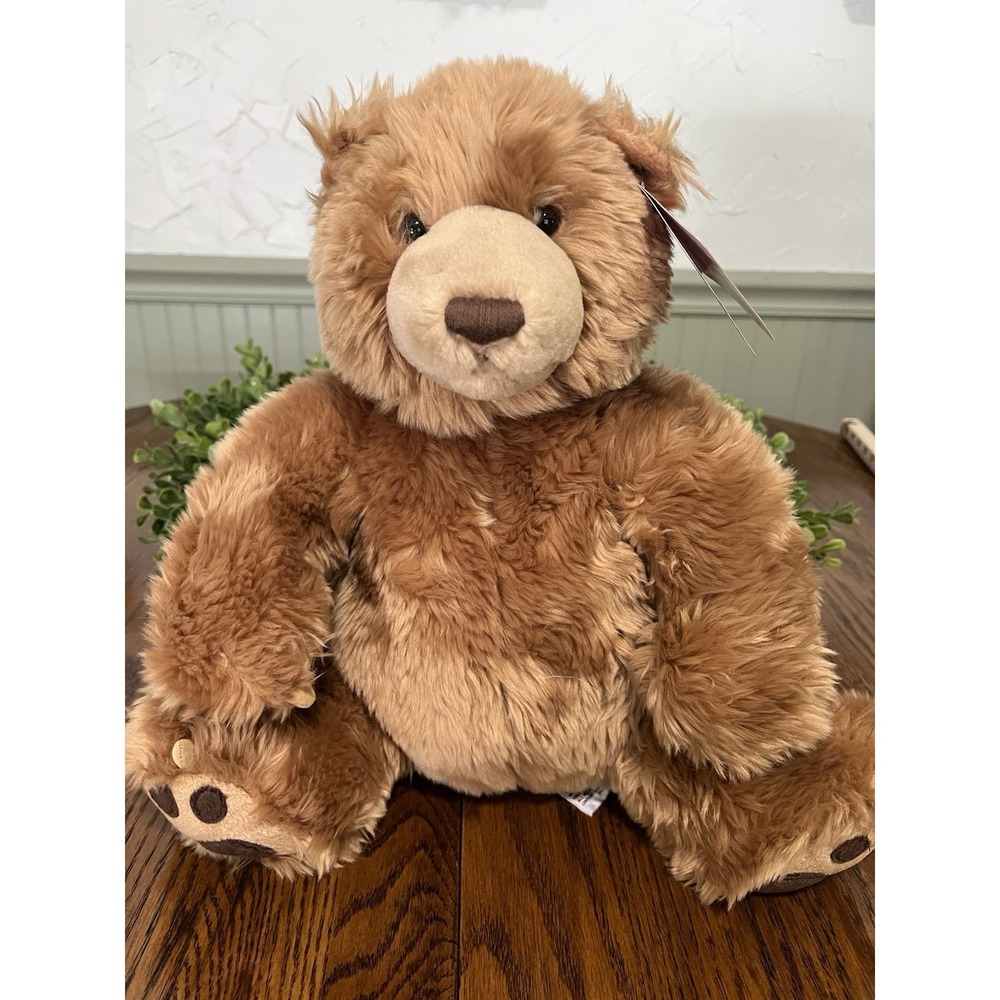 Kohls Cares Brown‎ Bear Plush Stuffed Animal Gund #44184 Grizzly Teddy Bear 14".